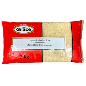 GRACE PARBOILED RICE 10X2KG