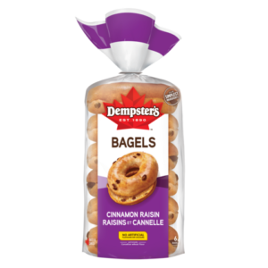 DEMPSTER'S C/RAISIN BAGELS 12X6'S