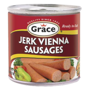 GRACE JERK VIENNA SAUSAGES 48X4OZ