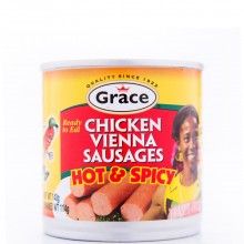 GRACE CHICK H/SPICY SAUS 48X114GM