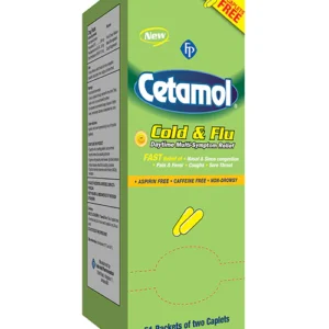 Cetamol Cold & Flu Caps Day 51X2
